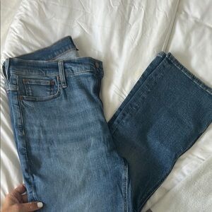 J. Crew Women's Mid- Rise Flare Crop Jean- Size 31